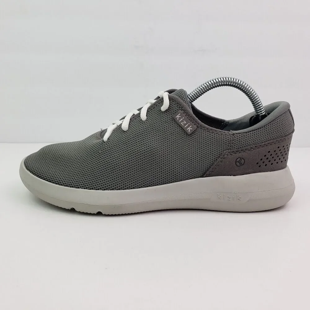 Kizik Madrid Womens Size 6.5 Gray Eco Knit Hands Free Casual Sneaker Shoes